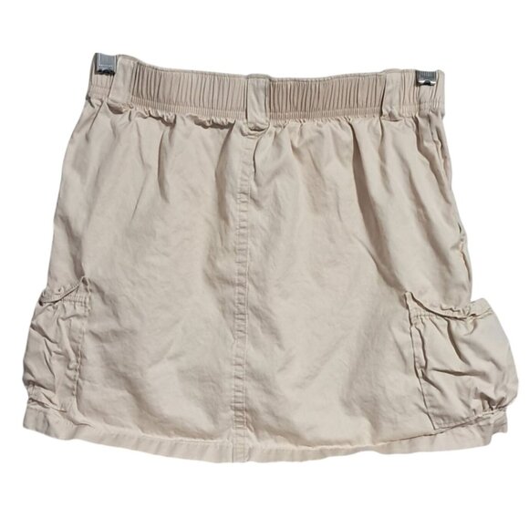 Lot of 3 Skirts Skorts Girls Size L Gap Faded Glory Pink Plaid Khaki Green - Picture 11 of 16